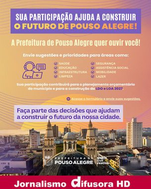 População de Pouso Alegre opinar sobre orçamento público