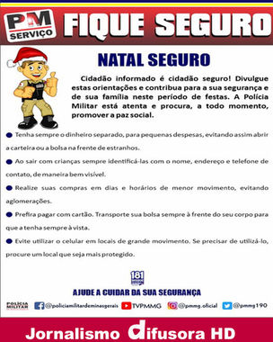 Compras seguras: Policia Militar dá dicas de autoproteção