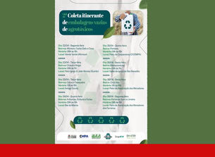 Pouso Alegre tem semana de coleta de embalagens vazias de agrotóxicos 