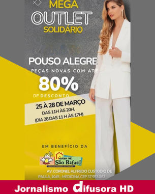 Outlet Solidário: Casa de São Rafael realiza evento beneficente até sábado