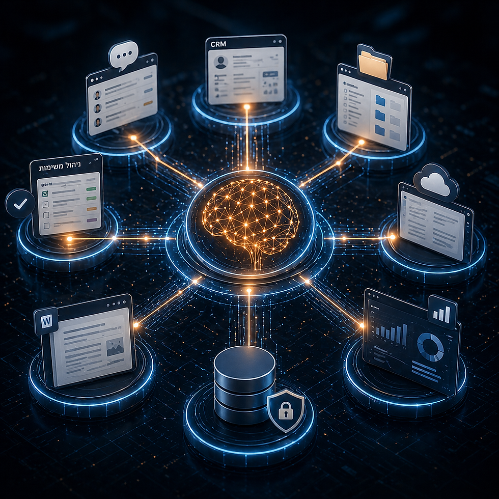 מינוף כלים ארגוניים לניהול ידע - גם ללא מערכת ייעודית