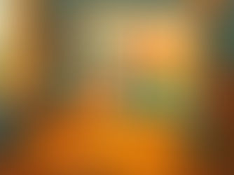 Cozy room with a yellow couch, coffee table, plants, and a large screen displaying colorful app icons like Email and Calendar.