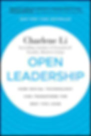 A book cover with a white circle and blue text