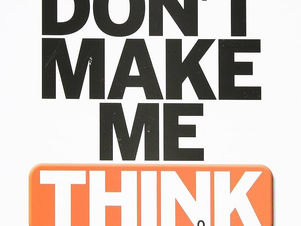 Don't Make Me Think - סיכום ספר