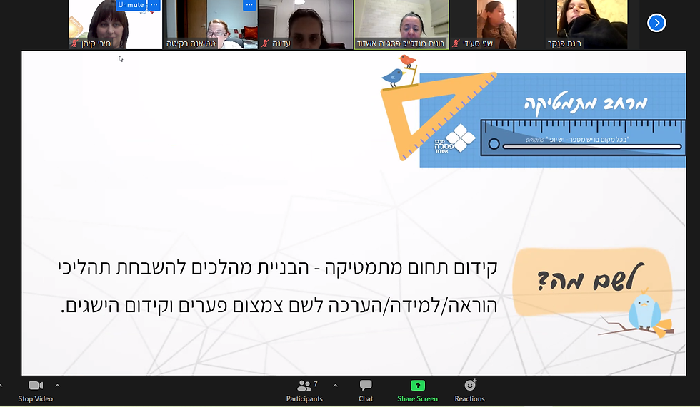 מדריכות מתמטיקה 8.2.22