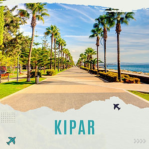 Kipar – obala, palme i šetalište pored mora