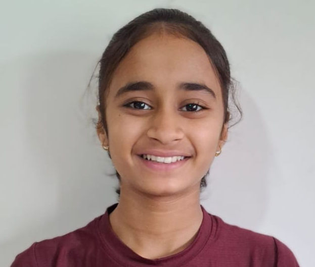 Keshika Purkar - Gold medalist in under 13 girls event at 1st State Ranking Tournament (Nagpur)