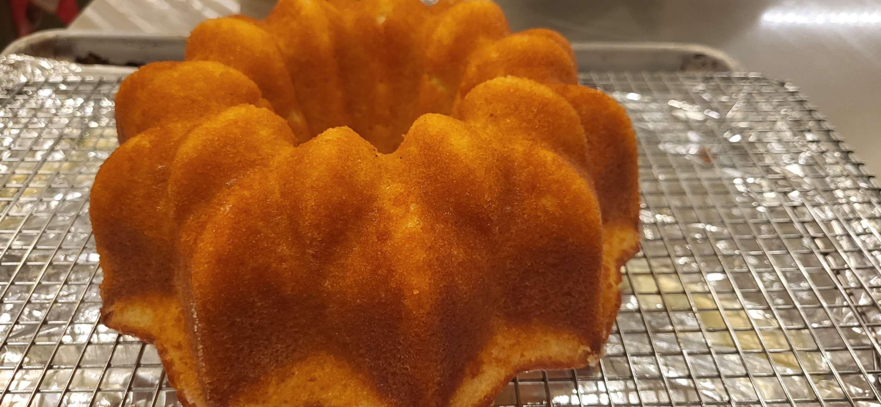 Meyer Lemon and Yuzu Spiced Bundt Cake