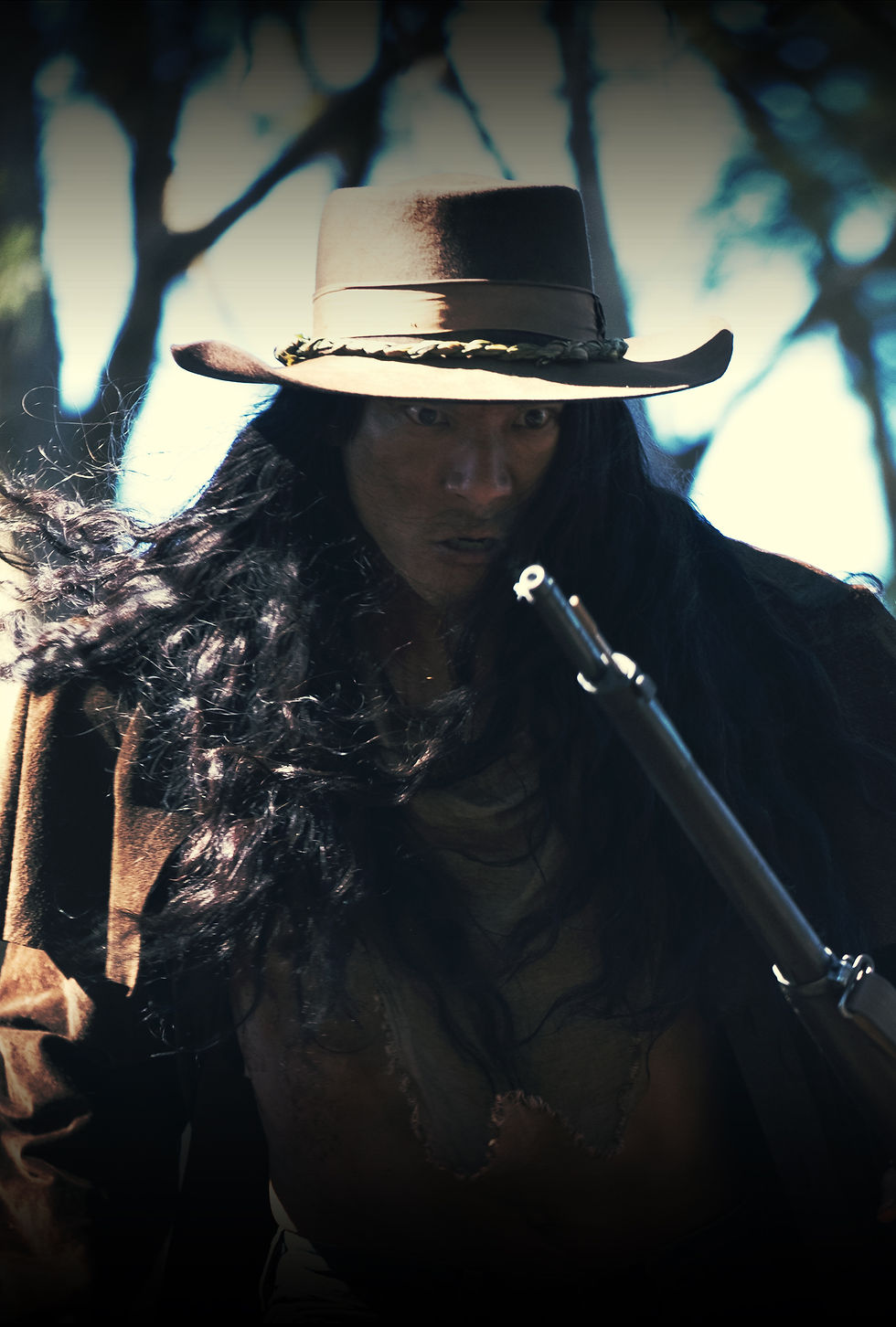 Jason Scott Lee as Ko'olau in The Wind & The Reckoning