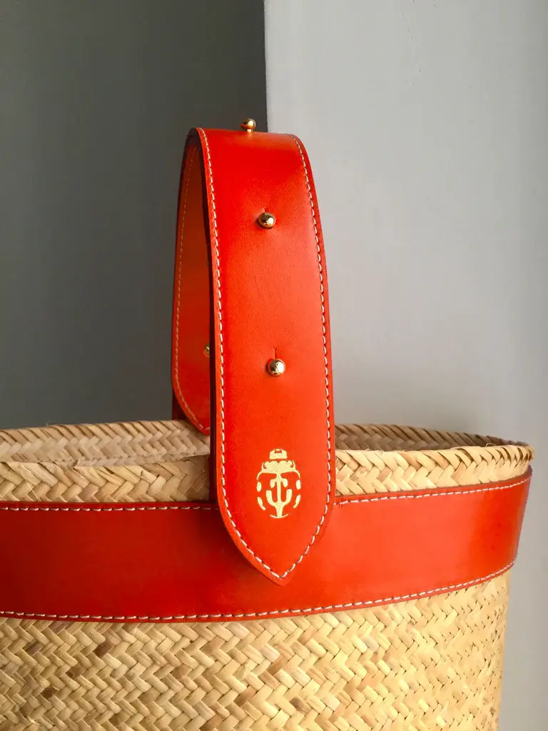 Thumbnail: Orange Lastelier Borneo Bag