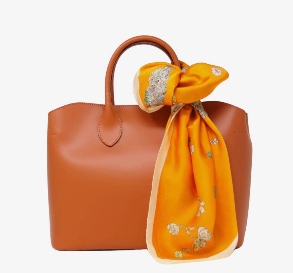 Germán Fuentes Orange Purse 
