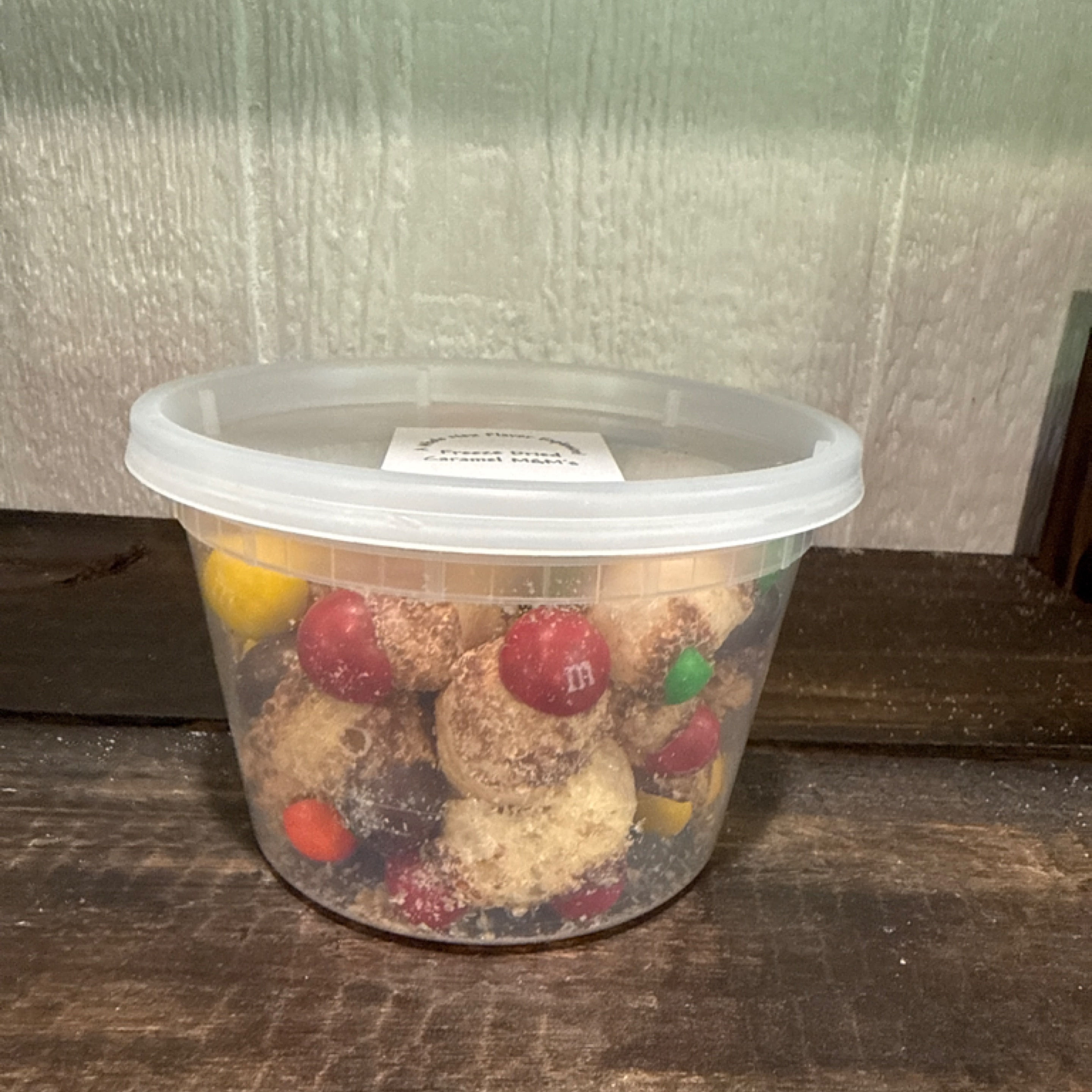 Freeze Dried Candy Caramel M&Ms