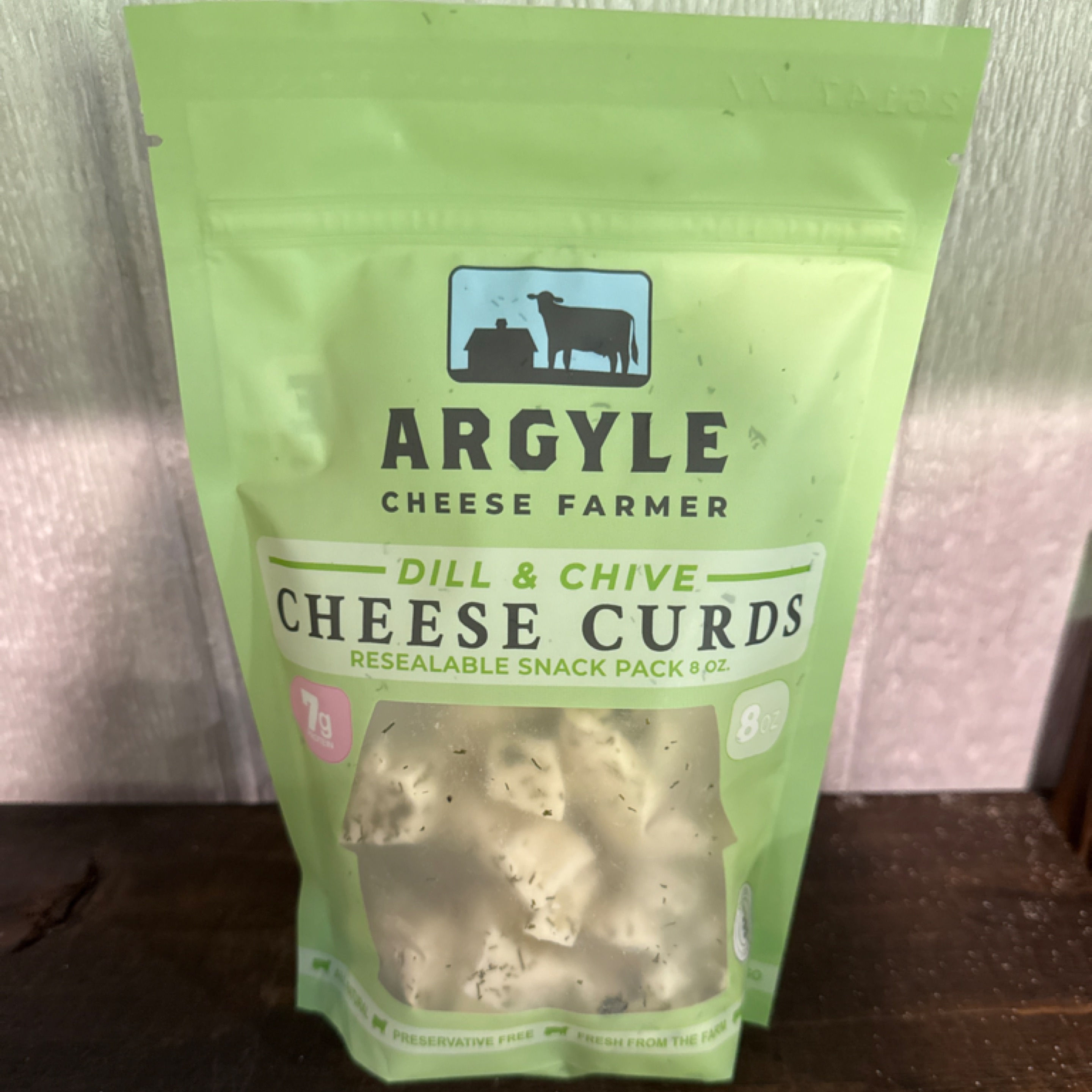 Argyle Cheese Farmer Cheddar Curd Dill & Chive Curds