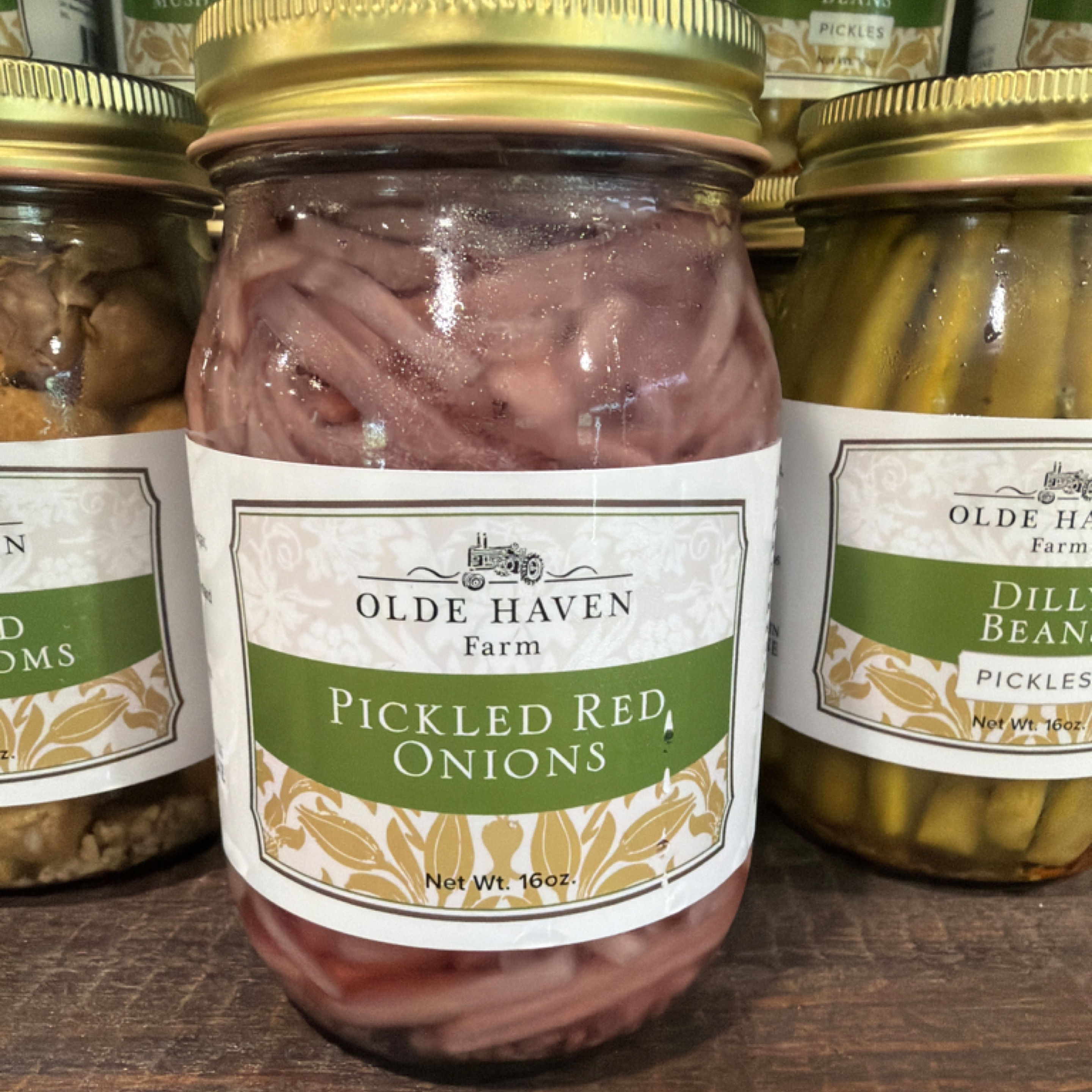 Olde Haven Farm Pickled Red Onions 16oz