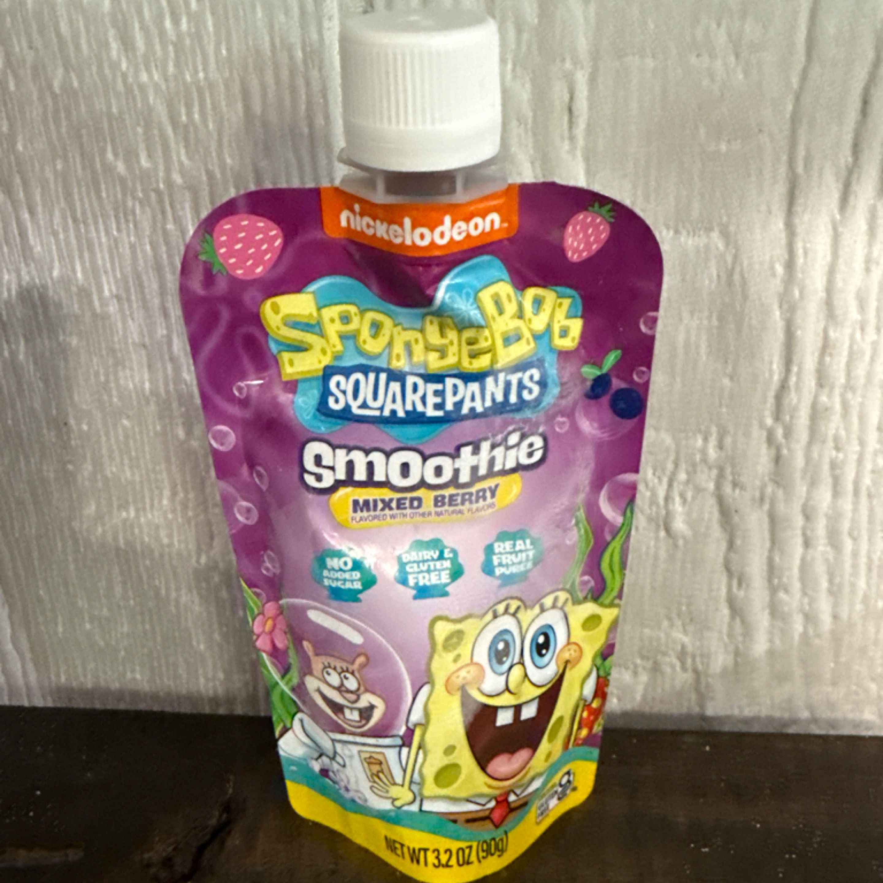 Spongebob Squarepants Mixed Berry Smoothie 3.2oz