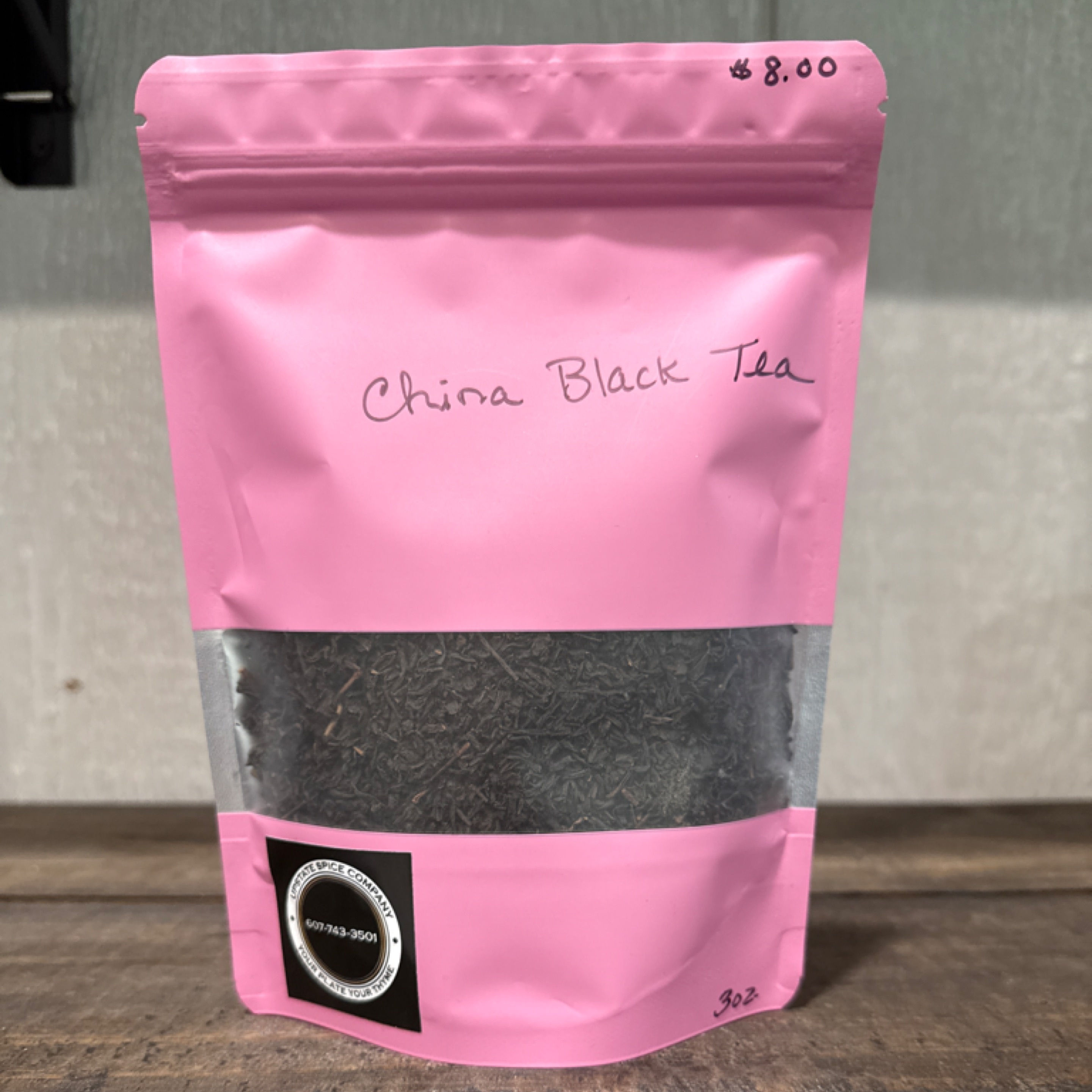 Upstate Spice Company China Black Tea 3oz
