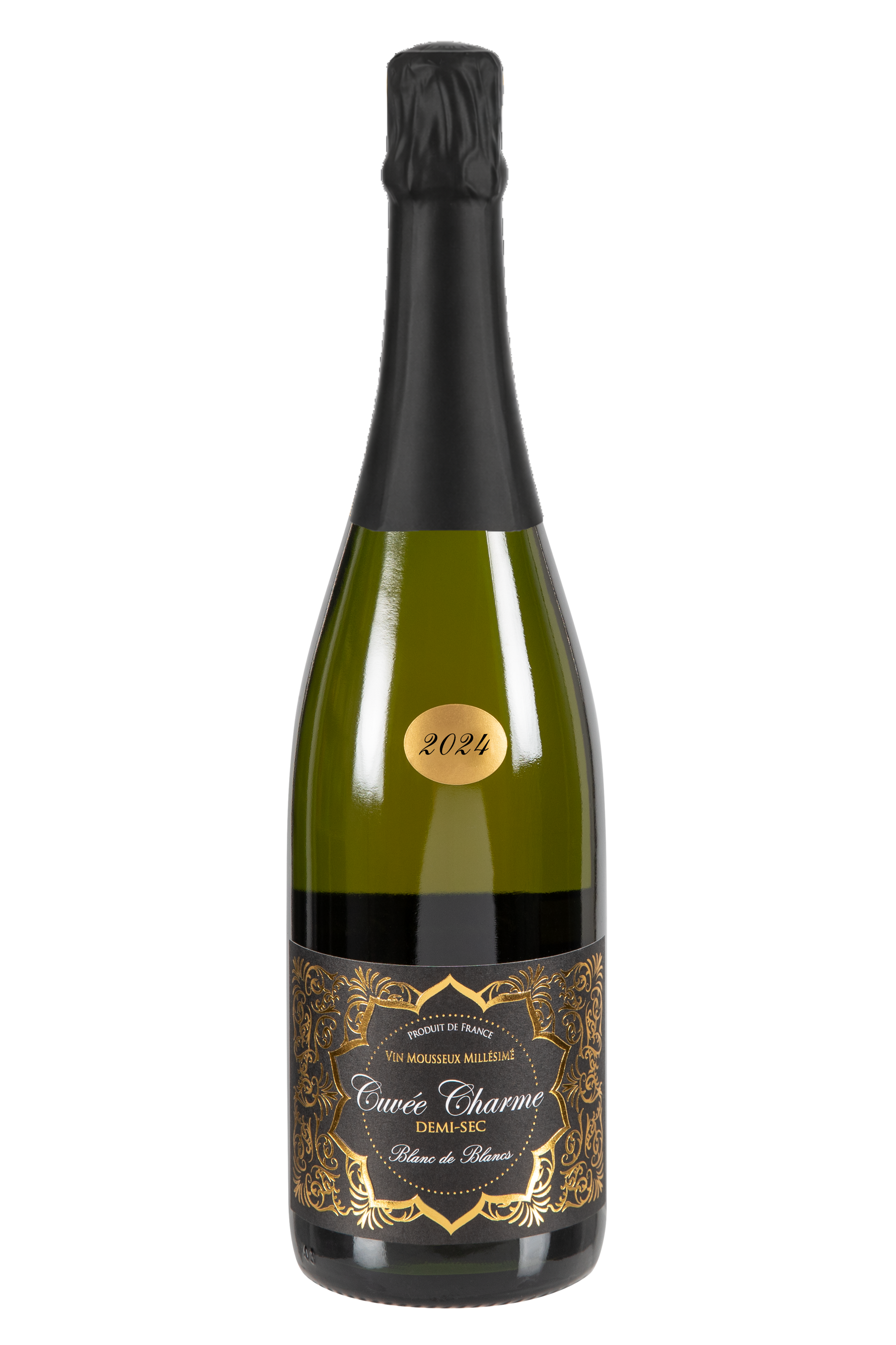 Vin Mousseux Blanc de Blancs "Cuvée Charme"