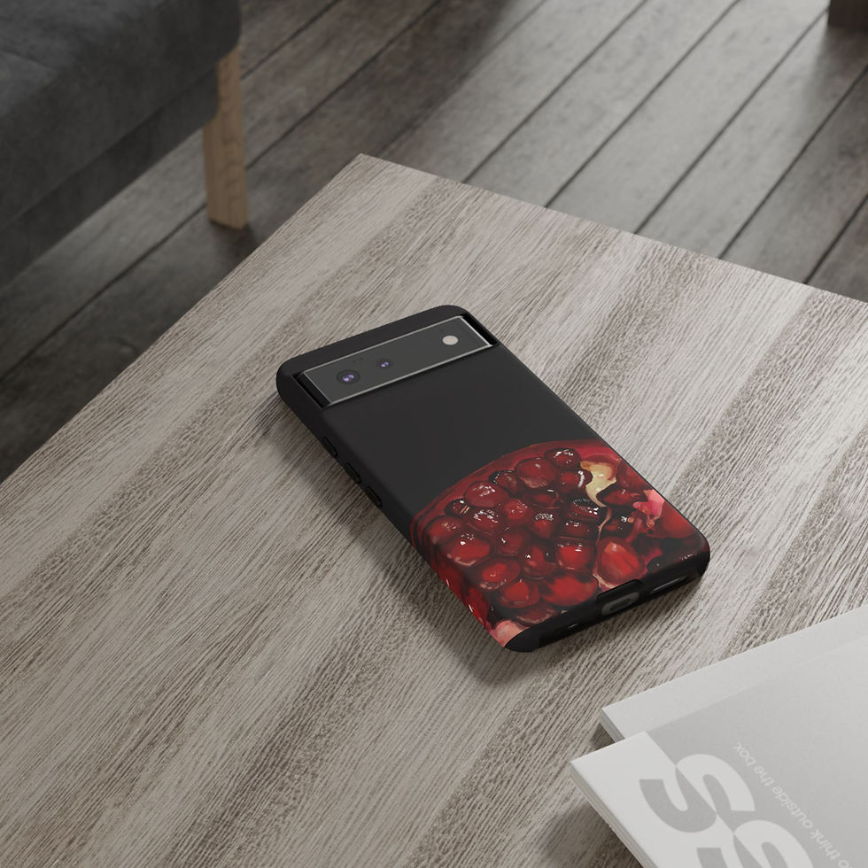 Thumbnail: Pomegranate Seeds phone case | Tough Cases