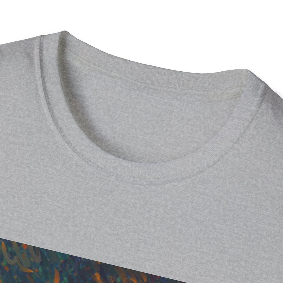 Thumbnail: Vincent VanSloth Portrait T-Shirt | Oil Paint Style, Woodland Colors