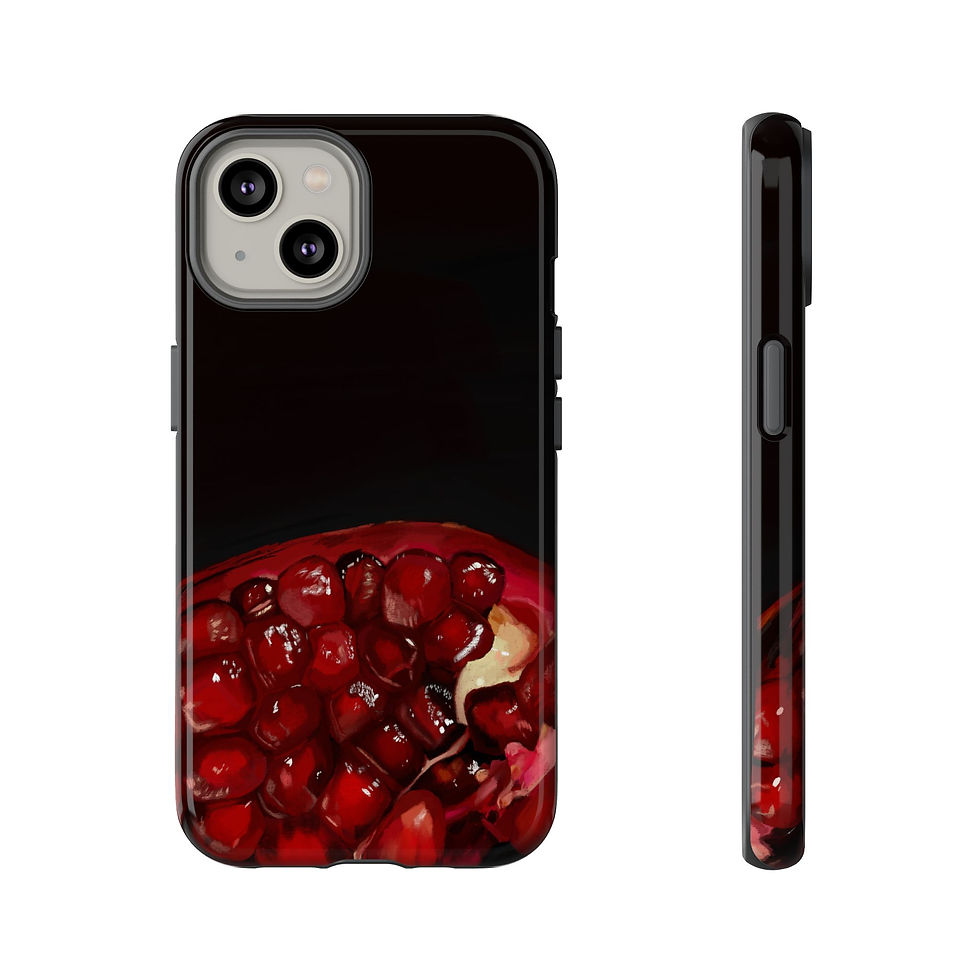 Thumbnail: Pomegranate Seeds phone case | Tough Cases