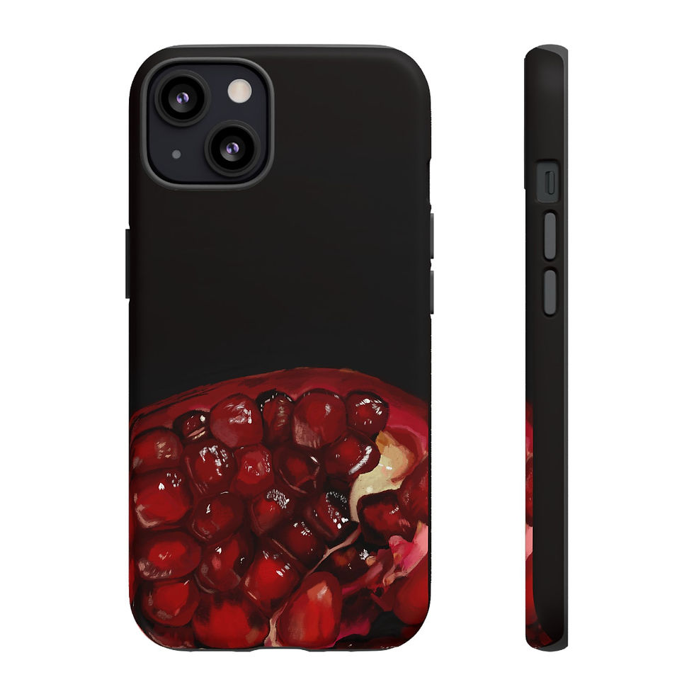 Thumbnail: Pomegranate Seeds phone case | Tough Cases