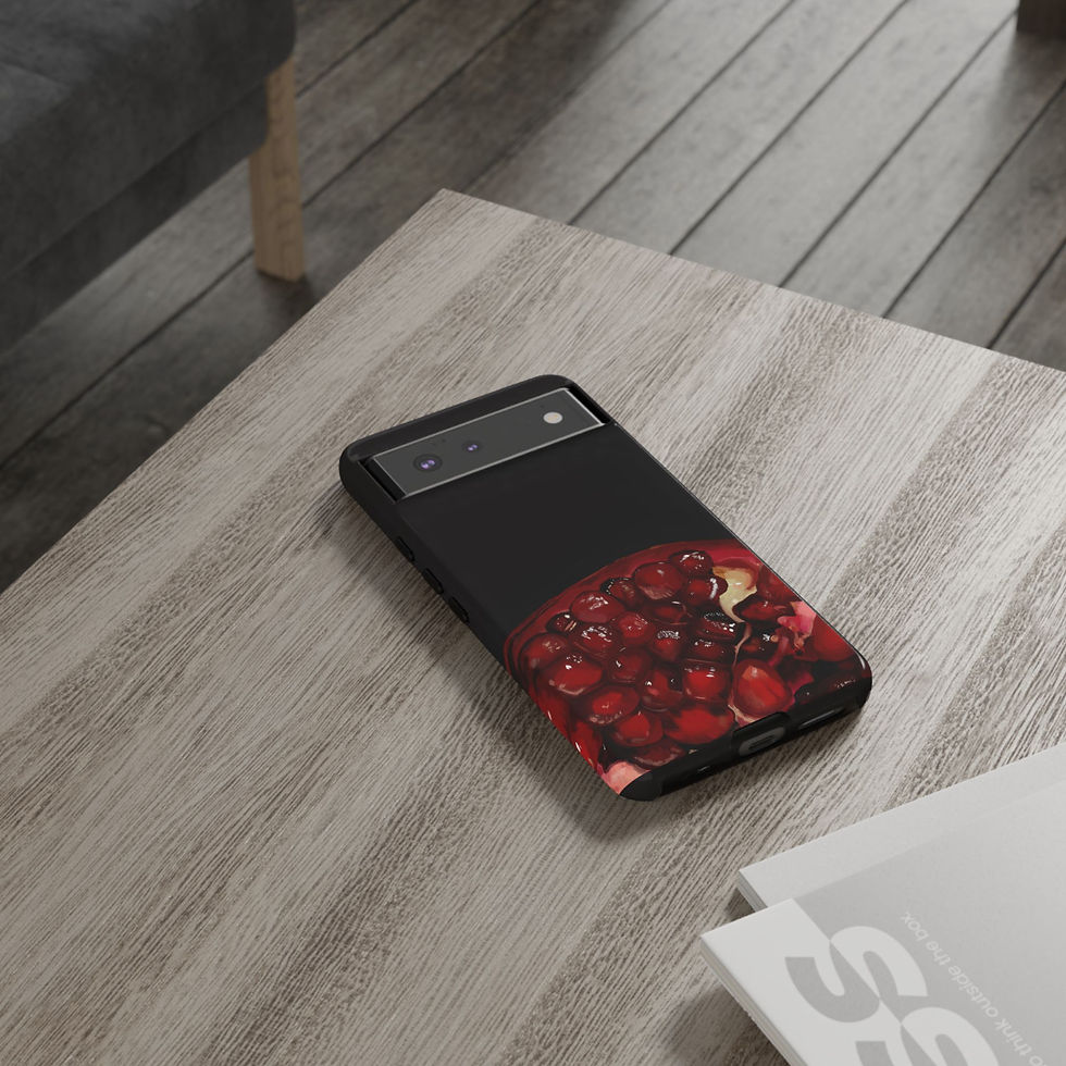 Thumbnail: Pomegranate Seeds phone case | Tough Cases