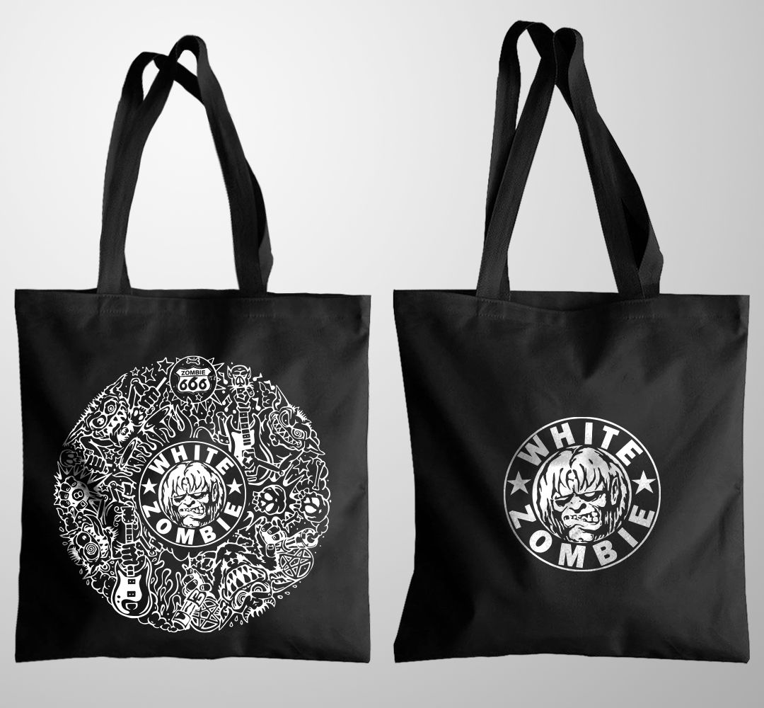 TOTE BAG White Zombie - Route 666