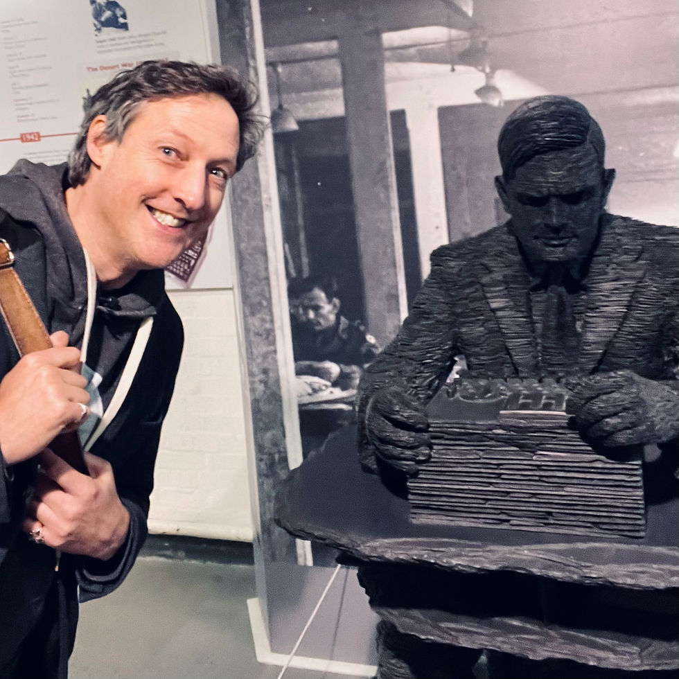 Peter meets Alan Turing