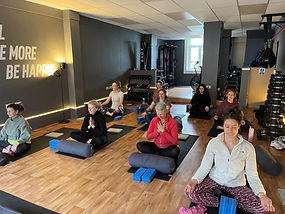 Yoga class at Move More Fitness in Hotwells, Bristol
