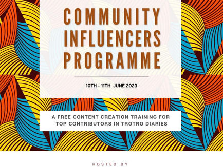 Community Influencer Program