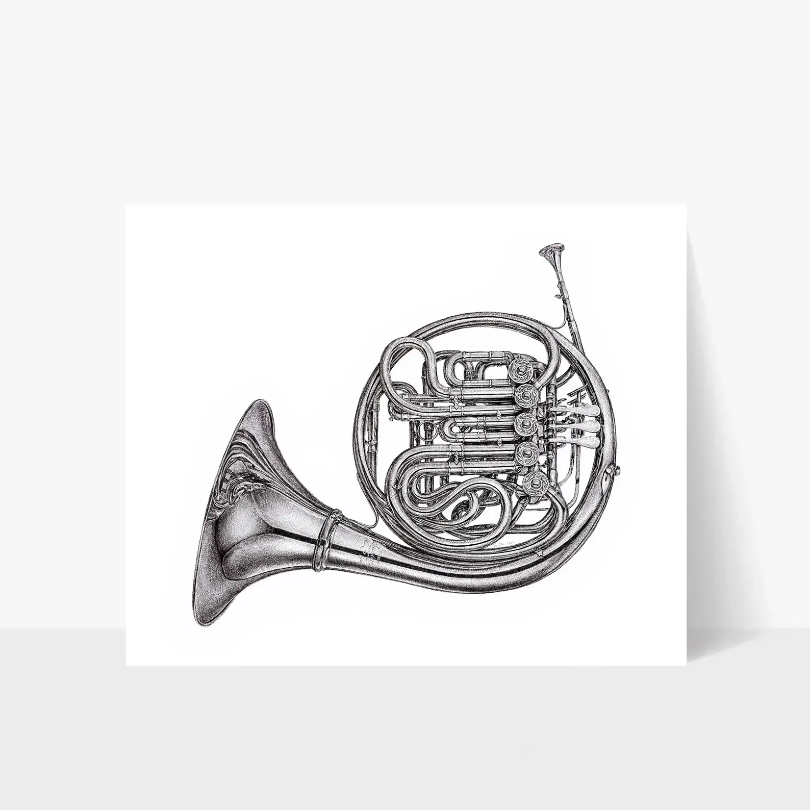 Art Print: French Horn