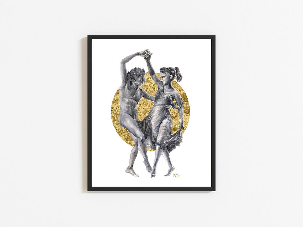 Thumbnail: Art Print: Gigue