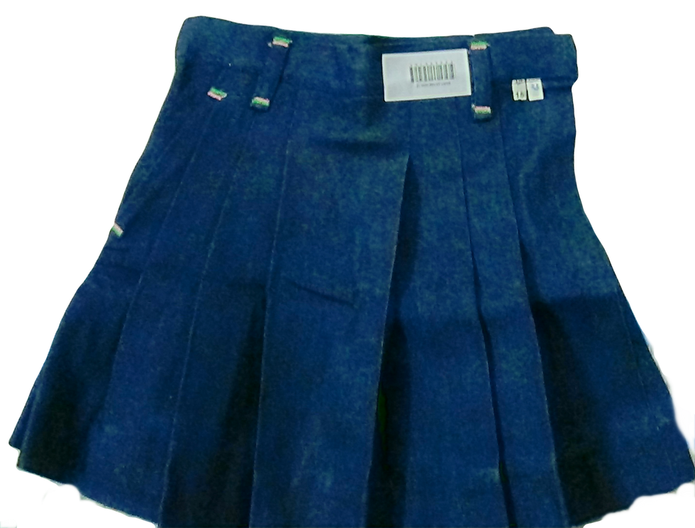 Gwalior Glory School (GGS) Skirt Denim Junior