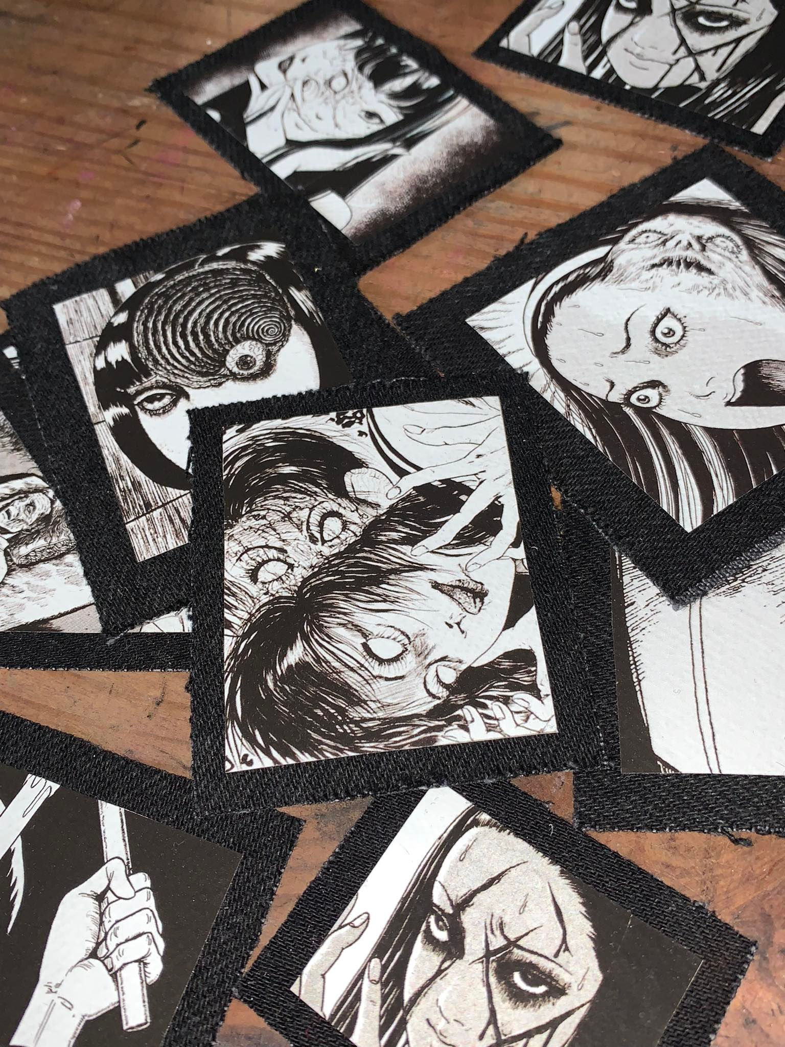 Junji Ito Patches