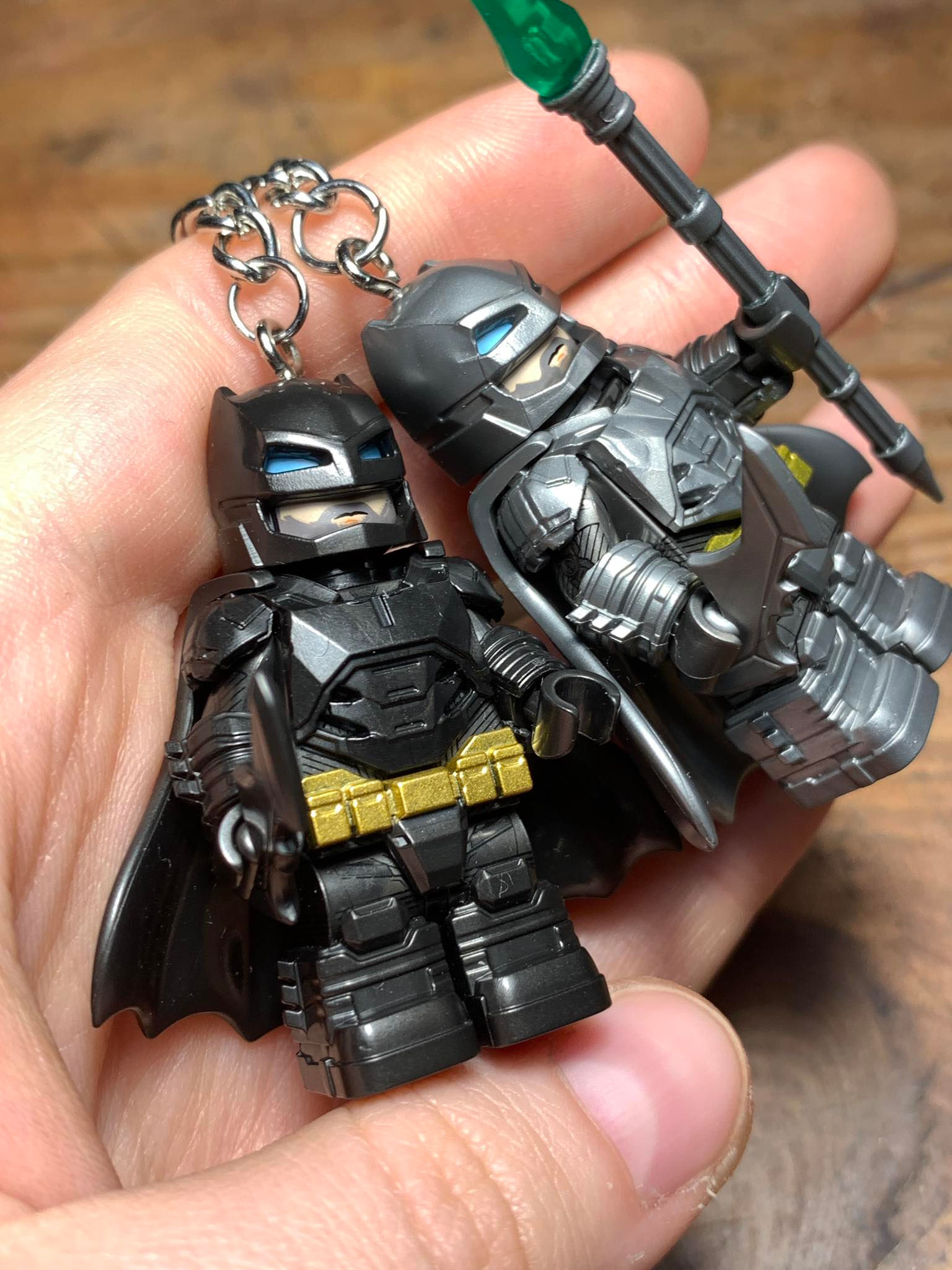 Armored Batman Silver & Black