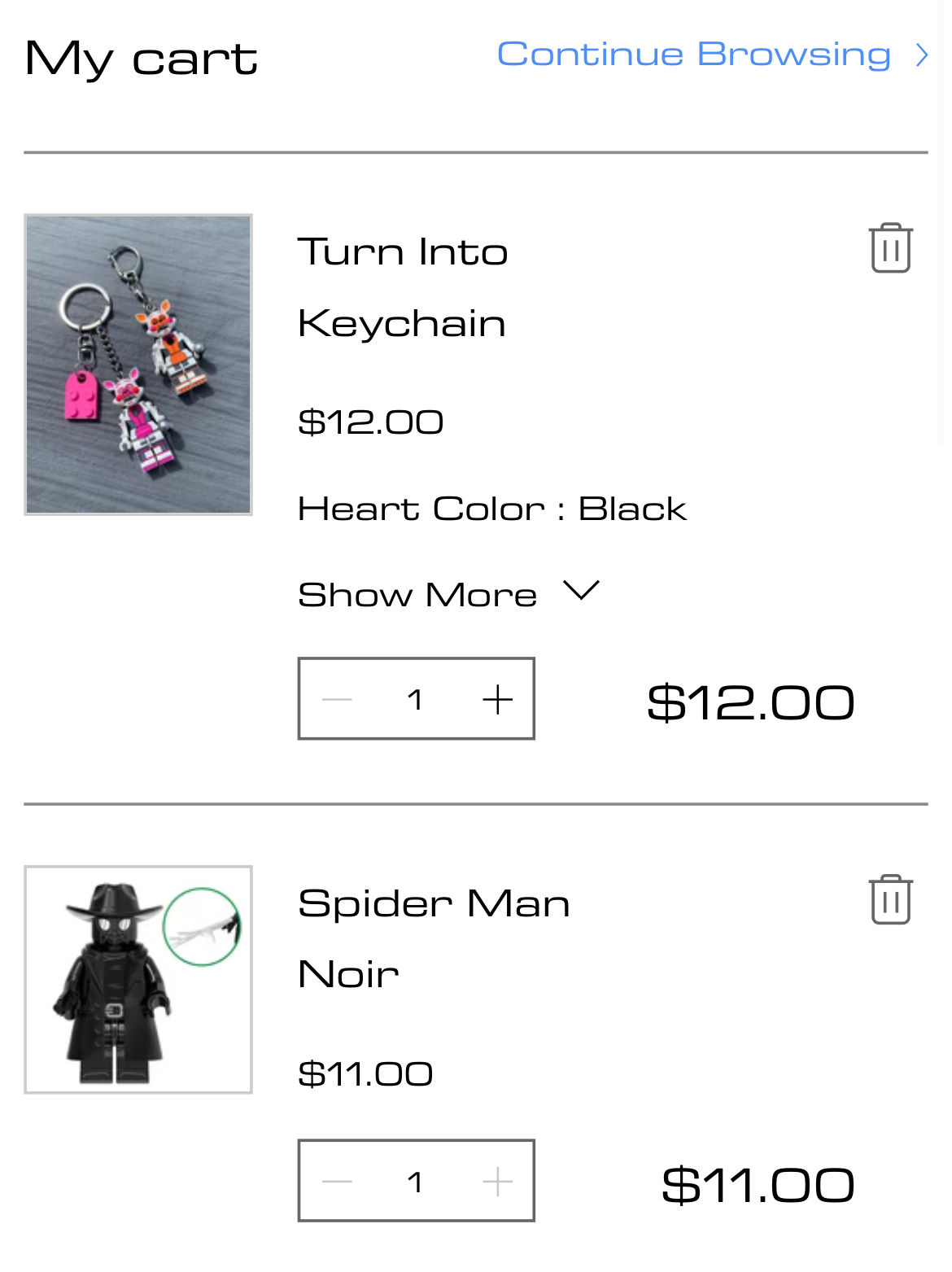 Turn into: Keychain