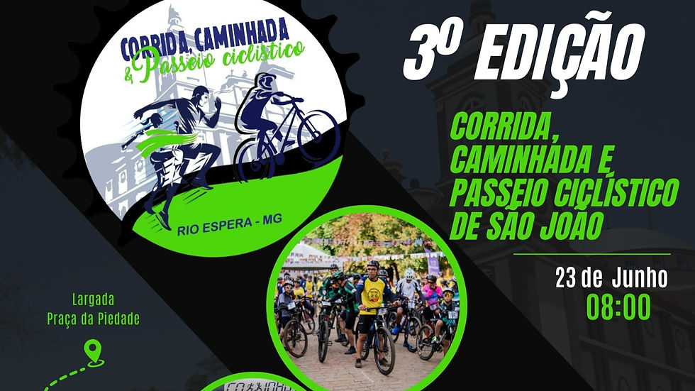 CORRIDA E CAMINHADA SÃO JOÃO - 3ª EDIÇÃO