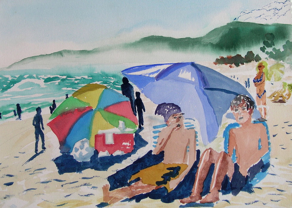 TheBeach | Collins Walker Art