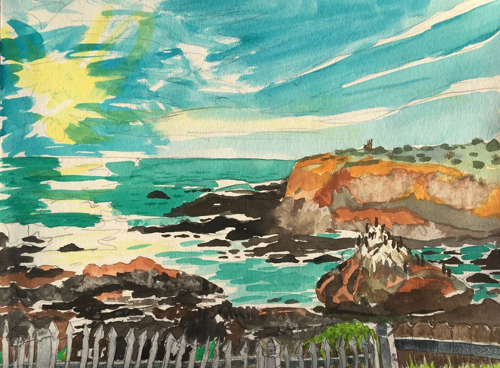 Otter Bay | Collins Walker Art