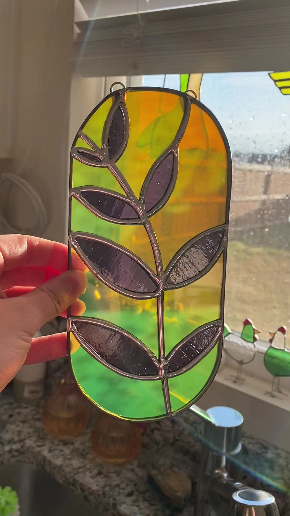 Thumbnail: Leafy fern - pill-shaped