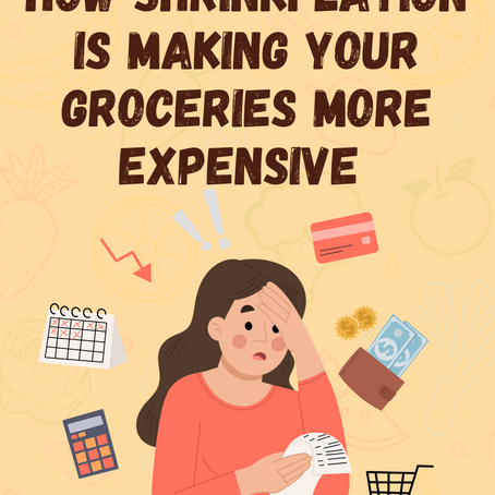Shrinkflation & Grocery prices.
