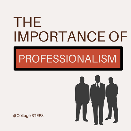 The Importance Of Professionalism