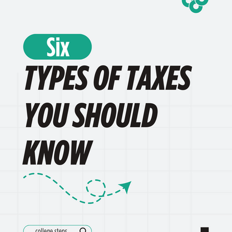 6 Types Of Taxes You Should Know