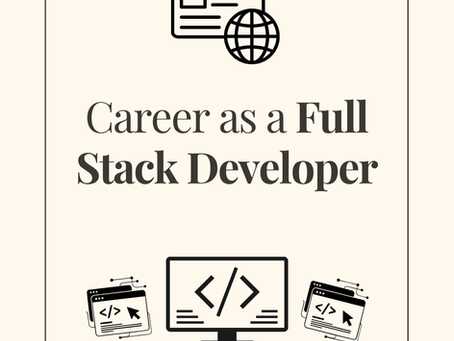 Career as a Full Stack Developer