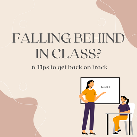 Falling Behind On Class?