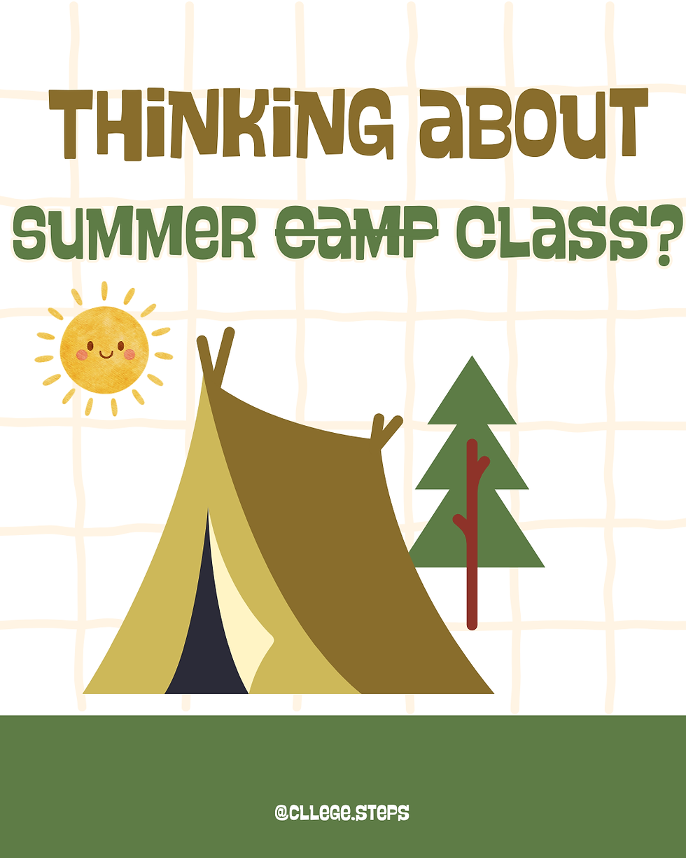 Thinking about Summer Camp Class?