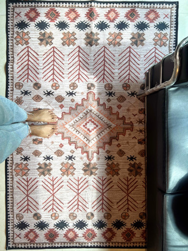 Aethics Rugs Anti-Skid Aesthetic Tribal Print Rug | Letsdotherooms