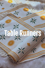 dining decor, table runner, table placemats, table linen