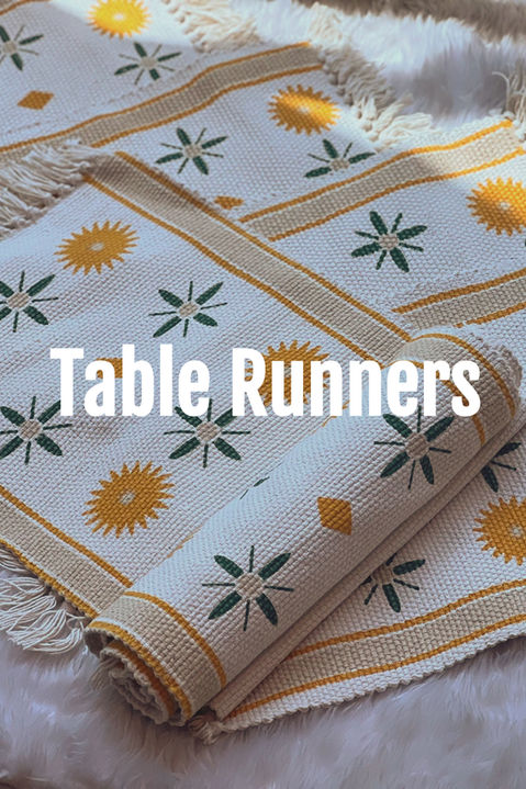 dining decor, table runner, table placemats, table linen