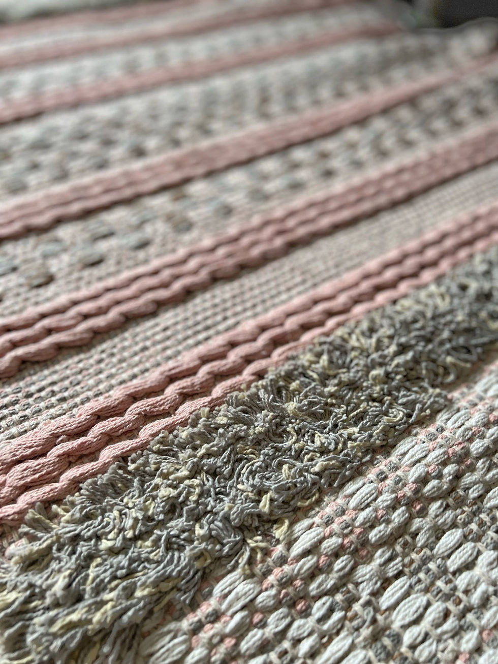 Thumbnail: Pastel shade bohemian style rug